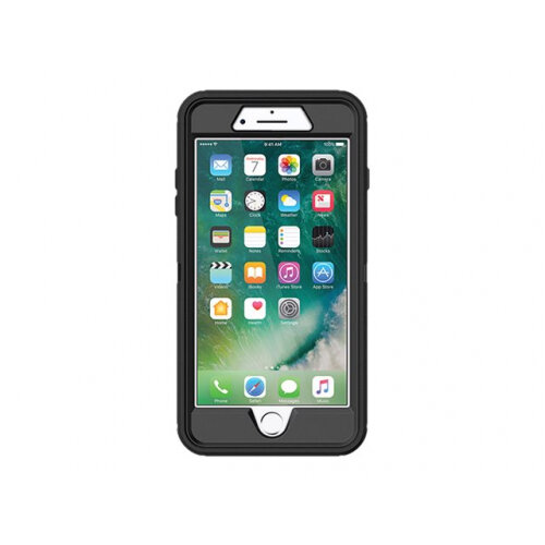 OtterBox Defender Series - Protective case for mobile phone - rugged - polycarbonate, synthetic rubber - black - for Apple iPhone 7 Plus, 8 Plus OtterBox Defender Series - Protective case for mobile phone - rugged - polycarbonate, synthetic rubber - black - for Apple iPhone 7 Plus, 8 Plus