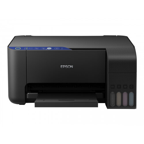 Epson EcoTank ET-2711 - Multifunction printer - colour - ink-jet - A4/Legal (media) - up to 33 ppm (printing) - 100 sheets - USB, Wi-Fi - black Epson EcoTank ET-2711 - Multifunction printer - colour - ink-jet - A4/Legal (media) - up to 33 ppm (printing) - 100 sheets - USB, Wi-Fi - black