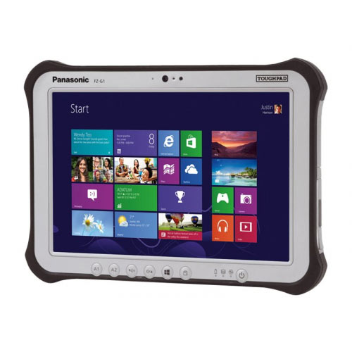 Panasonic Toughpad FZ-G1 - Tablet - Core i5 7300U / 2.6 GHz - Win 10 Pro 64-bit - 8 GB RAM - 256 GB SSD - 10.1" IPSa touchscreen 1920 x 1200 - HD Graphics 620 - Wi-Fi, Bluetooth - rugged