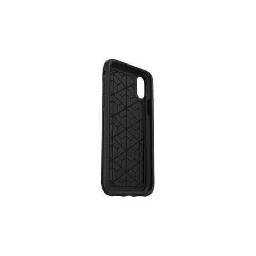 OtterBox Symmetry Series - Back cover for mobile phone - polycarbonate, synthetic rubber - black - for Apple iPhone XS OtterBox Symmetry Series - Back cover for mobile phone - polycarbonate, synthetic rubber - black - for Apple iPhone XS