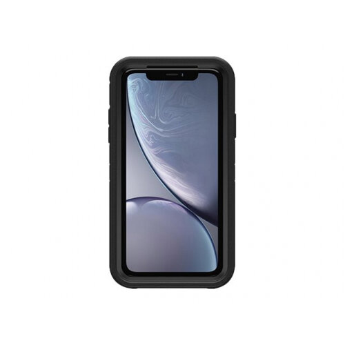 OtterBox Defender Series - Screenless Edition - back cover for mobile phone - rugged - polycarbonate, synthetic rubber - black - for Apple iPhone XR OtterBox Defender Series - Screenless Edition - back cover for mobile phone - rugged - polycarbonate, synthetic rubber - black - for Apple iPhone XR
