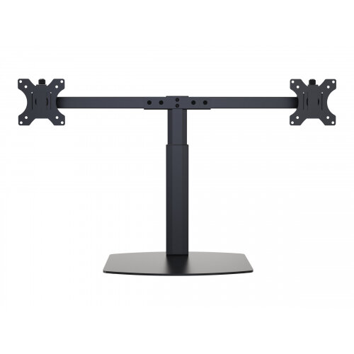 Vision VFM-DSTD - Stand for 2 LCD displays - aluminium, steel - black - screen size: 17"-27" - desktop