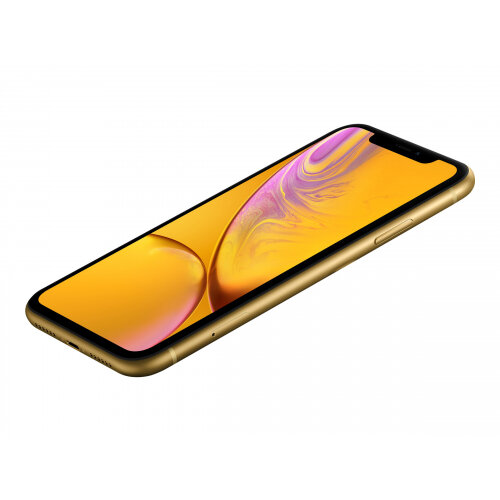 Apple iPhone XR - Smartphone - dual-SIM - 4G LTE Advanced - 64 GB - GSM - 6.1" - 1792 x 828 pixels (326 ppi) - Liquid Retina HD display - 12 MP (7 MP front camera) - yellow