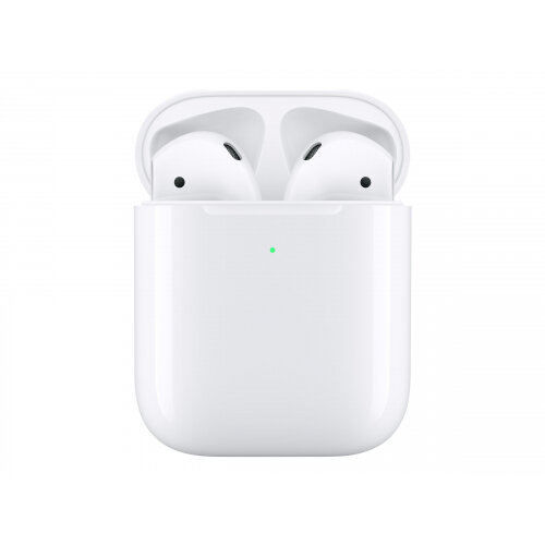 Apple AirPods with Wireless Charging Case - 2nd Generation - true wireless earphones with mic - ear-bud - Bluetooth Apple AirPods with Wireless Charging Case - 2nd Generation - true wireless earphones with mic - ear-bud - Bluetooth