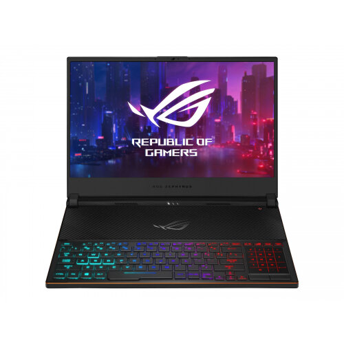 ASUS ROG Zephyrus S GX531GXR-AZ044T - Core i7 9750H / 2.6 GHz - Win 10 Home 64-bit - 16 GB RAM - 1 TB SSD NVMe - 15.6&uot; 1920 x 1080 (Full HD) - GF RTX 2080 / UHD Graphics 630 - 802.11ac, Bluetooth - black ASUS ROG Zephyrus S GX531GXR-AZ044T - Core i7 9750H / 2.6 GHz - Win 10 Home 64-bit - 16 GB RAM - 1 TB SSD NVMe - 15.6&uot; 1920 x 1080 (Full HD) - GF RTX 2080 / UHD Graphics 630 - 802.11ac, Bluetooth - black