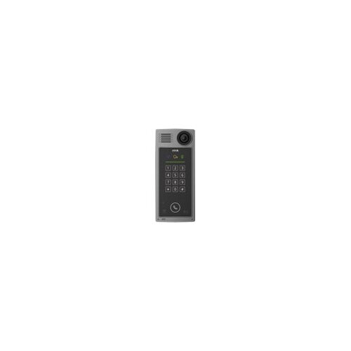 AXIS A8207-VE Network Video Door Station - Network surveillance camera - colour (Day&Night) - 6 MP - 3072 x 2048 - fixed iris - fixed focal - audio - LAN 10/100 - MPEG-4, MJPEG, H.264, AVC - DC 24 V / PoE