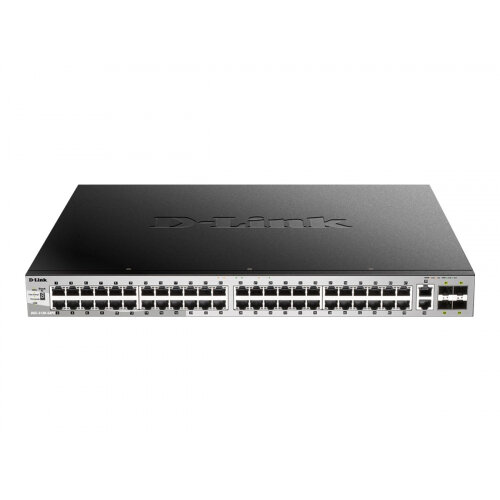 D-Link DGS 3130-54PS - Switch - L3 Lite - Managed - 48 x 10/100/1000 (PoE) + 2 x 10 Gigabit Ethernet + 4 x 10 Gigabit SFP+ (370 W) D-Link DGS 3130-54PS - Switch - L3 Lite - Managed - 48 x 10/100/1000 (PoE) + 2 x 10 Gigabit Ethernet + 4 x 10 Gigabit SFP+ (370 W)
