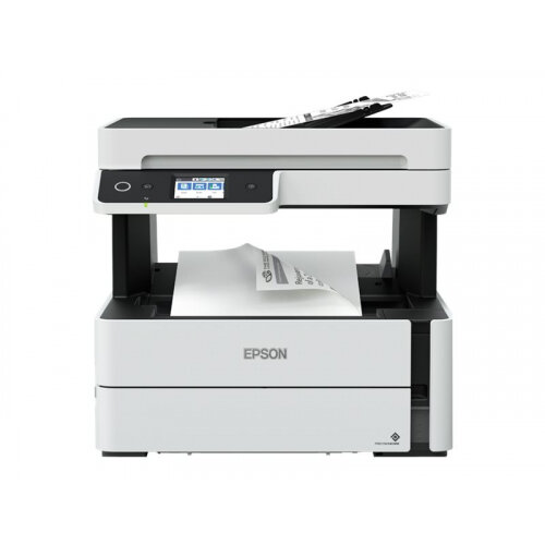 Epson EcoTank ET-M3170 - Multifunction printer - B/W - ink-jet - A4/Legal (media) - up to 39 ppm (printing) - 250 sheets - 33.6 Kbps - USB, LAN Epson EcoTank ET-M3170 - Multifunction printer - B/W - ink-jet - A4/Legal (media) - up to 39 ppm (printing) - 250 sheets - 33.6 Kbps - USB, LAN