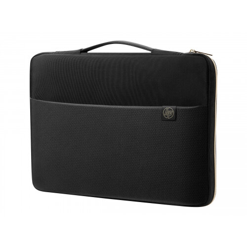 HP Carry Sleeve - Notebook sleeve - 17.3" - black, gold