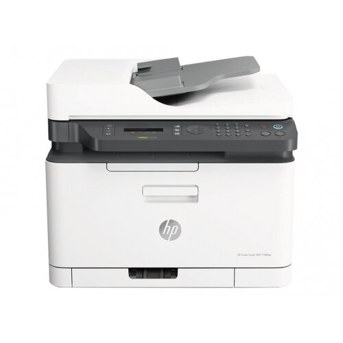 HP Color Laser MFP 179fnw - Multifunction printer - colour - laser - A4 (210 x 297 mm) (original) - A4/Letter (media) - up to 18 ppm (copying) - up to 18 ppm (printing) - 150 sheets - 33.6 Kbps - USB 2.0, LAN, Wi-Fi(n) HP Color Laser MFP 179fnw - Multifunction printer - colour - laser - A4 (210 x 297 mm) (original) - A4/Letter (media) - up to 18 ppm (copying) - up to 18 ppm (printing) - 150 sheets - 33.6 Kbps - USB 2.0, LAN, Wi-Fi(n)