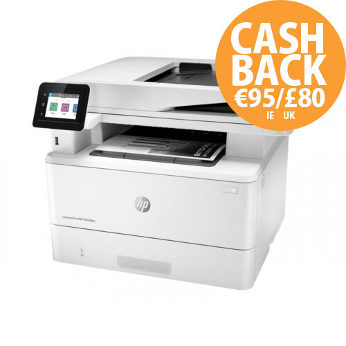 HP LaserJet Pro MFP M428fdn - Multifunction printer - B/W - laser - A4 (210 x 297 mm), Legal (216 x 356 mm) (original) - A4/Legal (media) - up to 38 ppm (copying) - up to 38 ppm (printing) - 350 sheets - 33.6 Kbps - USB 2.0, Gigabit LAN, USB host HP LaserJet Pro MFP M428fdn - Multifunction printer - B/W - laser - A4 (210 x 297 mm), Legal (216 x 356 mm) (original) - A4/Legal (media) - up to 38 ppm (copying) - up to 38 ppm (printing) - 350 sheets - 33.6 Kbps - USB 2.0, Gigabit LAN, USB host