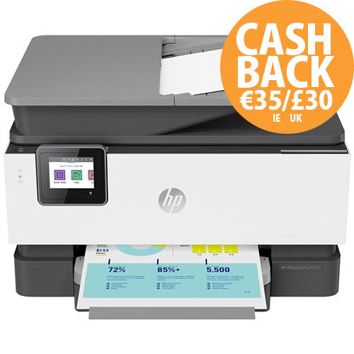 HP Officejet Pro 9014 All-in-One - Multifunction printer - colour - ink-jet - Legal (216 x 356 mm) (original) - A4/Legal (media) - up to 32 ppm (copying) - up to 32 ppm (printing) - 250 sheets - USB 2.0, LAN, Wi-Fi(n), USB host HP Officejet Pro 9014 All-in-One - Multifunction printer - colour - ink-jet - Legal (216 x 356 mm) (original) - A4/Legal (media) - up to 32 ppm (copying) - up to 32 ppm (printing) - 250 sheets - USB 2.0, LAN, Wi-Fi(n), USB host