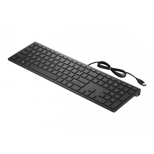 HP Pavilion 300 - Keyboard - USB - UK layout - jet black - for OMEN by HP 15; OMEN Obelisk by HP 875; HP 14; ENVY x360; Pavilion 15; Spectre x360 HP Pavilion 300 - Keyboard - USB - UK layout - jet black - for OMEN by HP 15; OMEN Obelisk by HP 875; HP 14; ENVY x360; Pavilion 15; Spectre x360