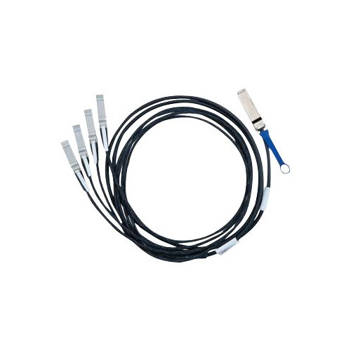 Mellanox Hybrid Passive Copper - Network cable - QSFP+ (M) to SFP+ (M) - 3 m - SFF-8431/SFF-8436 - passive Mellanox Hybrid Passive Copper - Network cable - QSFP+ (M) to SFP+ (M) - 3 m - SFF-8431/SFF-8436 - passive