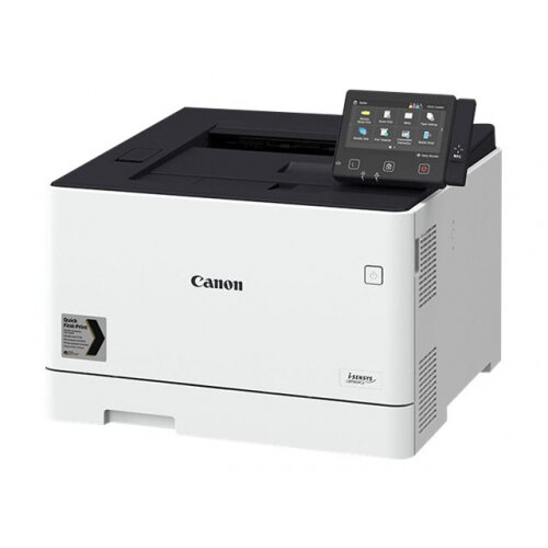 Canon i-SENSYS LBP664Cx - Printer - colour - Duplex - laser - A4/Legal - 1200 x 1200 dpi - up to 27 ppm (mono) / up to 27 ppm (colour) - capacity: 300 sheets - USB 2.0, Gigabit LAN, Wi-Fi(n), USB host, NFC