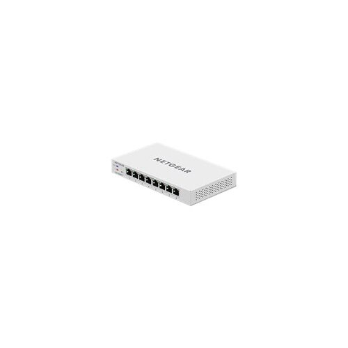 NETGEAR Insight Managed Smart Cloud GC108PP - Switch - L3 Lite - smart - 8 x 10/100/1000 (PoE+) - desktop, wall-mountable - PoE+ (126 W)