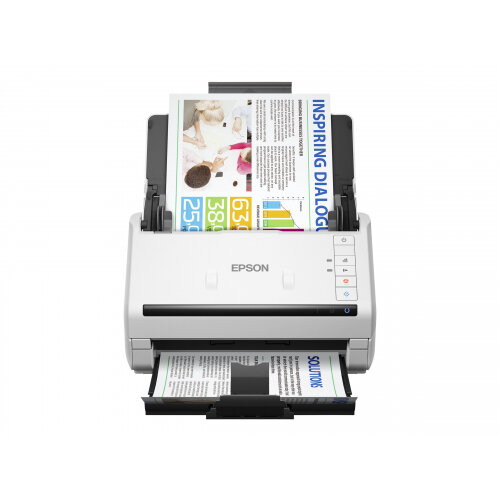 Epson WorkForce DS-530 - Document scanner - Duplex - A4/Legal - 600 dpi x 600 dpi - up to 35 ppm (mono) / up to 35 ppm (colour) - ADF (50 sheets) - up to 4000 scans per day - USB 3.0 Epson WorkForce DS-530 - Document scanner - Duplex - A4/Legal - 600 dpi x 600 dpi - up to 35 ppm (mono) / up to 35 ppm (colour) - ADF (50 sheets) - up to 4000 scans per day - USB 3.0