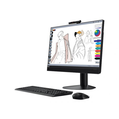 Lenovo ThinkCentre M920z 10S6 - All-in-one - with UltraFlex III Stand - 1 x Core i5 9500 / 3 GHz - RAM 8 GB - SSD 256 GB - TCG Opal Encryption, NVMe - DVD-Writer - UHD Graphics 630 - GigE, Bluetooth 5.0 - WLAN: 802.11a/b/g/n/ac, Bluetooth 5.0 - Win 10 Pro Lenovo ThinkCentre M920z 10S6 - All-in-one - with UltraFlex III Stand - 1 x Core i5 9500 / 3 GHz - RAM 8 GB - SSD 256 GB - TCG Opal Encryption, NVMe - DVD-Writer - UHD Graphics 630 - GigE, Bluetooth 5.0 - WLAN: 802.11a/b/g/n/ac, Bluetooth 5.0 - Win 10 Pro