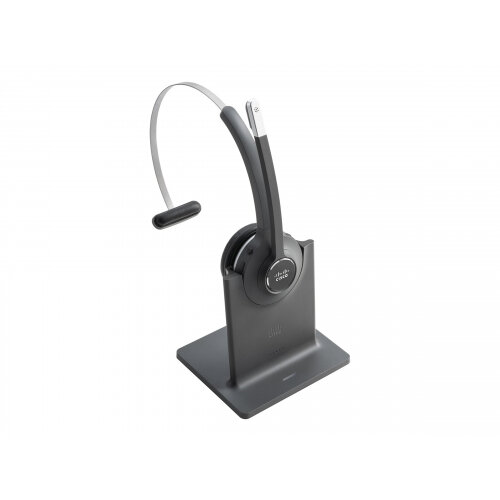 Cisco 561 Wireless Single - Headset - on-ear - convertible - DECT 6.0 - wireless - with Multibase Station - for Webex Board 55, Board 70, Board 85, Codec Pro - No Radio, Room 55, Room 70, Room Kit Mini