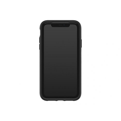 OtterBox Symmetry Series - Back cover for mobile phone - polycarbonate, synthetic rubber - black - for Apple iPhone 11 OtterBox Symmetry Series - Back cover for mobile phone - polycarbonate, synthetic rubber - black - for Apple iPhone 11