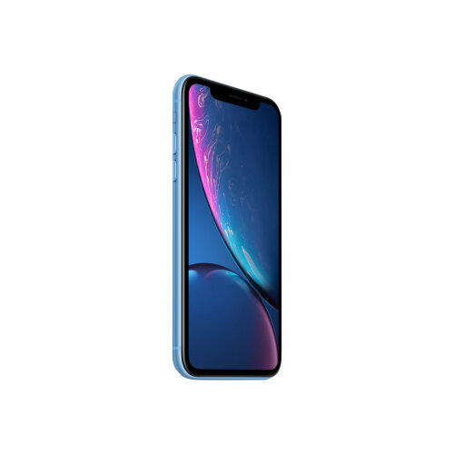 Apple iPhone XR - Smartphone - dual-SIM - 4G LTE Advanced - 64 GB - GSM - 6.1" - 1792 x 828 pixels (326 ppi) - Liquid Retina HD display - 12 MP (7 MP front camera) - blue