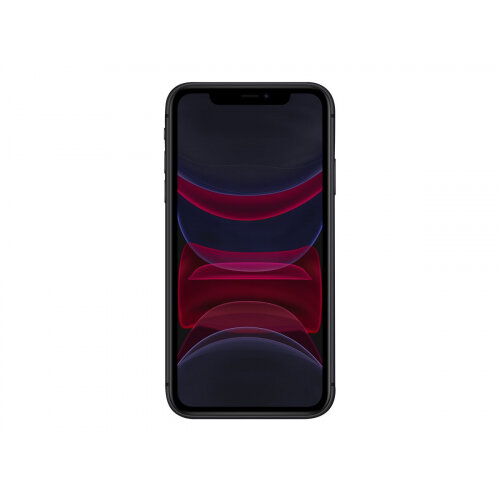 Apple iPhone 11 - Smartphone - dual-SIM - 4G Gigabit Class LTE - 128 GB - GSM - 6.1&uot; - 1792 x 828 pixels (326 ppi) - Liquid Retina HD display (12 MP front camera) - 2x rear cameras - black Apple iPhone 11 - Smartphone - dual-SIM - 4G Gigabit Class LTE - 128 GB - GSM - 6.1&uot; - 1792 x 828 pixels (326 ppi) - Liquid Retina HD display (12 MP front camera) - 2x rear cameras - black