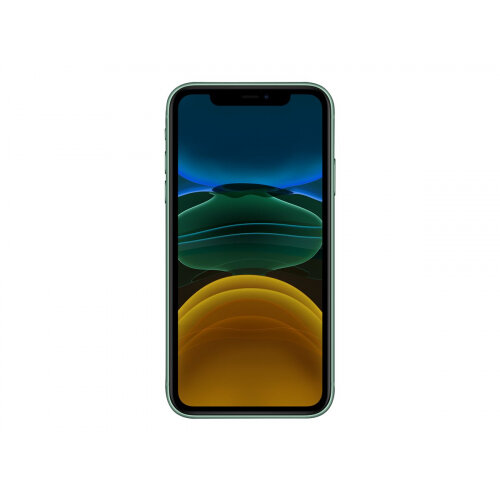 Apple iPhone 11 - Smartphone - dual-SIM - 4G Gigabit Class LTE - 256 GB - GSM - 6.1" - 1792 x 828 pixels (326 ppi) - Liquid Retina HD display (12 MP front camera) - 2x rear cameras - green