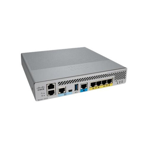 Cisco Wireless Controller 3504 - Network management device - 4 ports - PPP, 10 GigE, 802.11ac Wave 2, 802.11ac Wave 1 - Wi-Fi - desktop Cisco Wireless Controller 3504 - Network management device - 4 ports - PPP, 10 GigE, 802.11ac Wave 2, 802.11ac Wave 1 - Wi-Fi - desktop