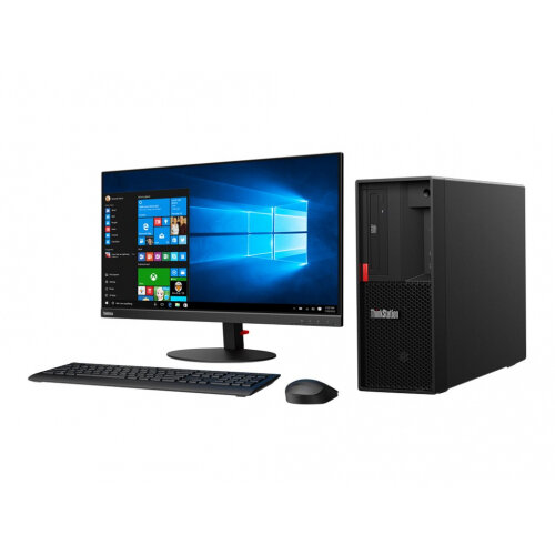 Lenovo ThinkStation P330 (2nd Gen) 30CY - Tower - 1 x Core i7 9700K / 3.6 GHz - RAM 16 GB - SSD 512 GB - TCG Opal Encryption, NVMe - DVD-Writer - UHD Graphics 630 - GigE - Win 10 Pro 64-bit - monitor: none - keyboard: UK - TopSeller Lenovo ThinkStation P330 (2nd Gen) 30CY - Tower - 1 x Core i7 9700K / 3.6 GHz - RAM 16 GB - SSD 512 GB - TCG Opal Encryption, NVMe - DVD-Writer - UHD Graphics 630 - GigE - Win 10 Pro 64-bit - monitor: none - keyboard: UK - TopSeller