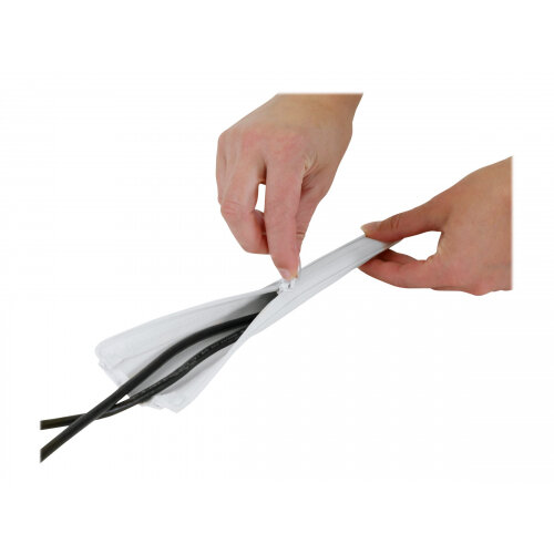 Ergotron - Cable wrap kit - cart mountable - white