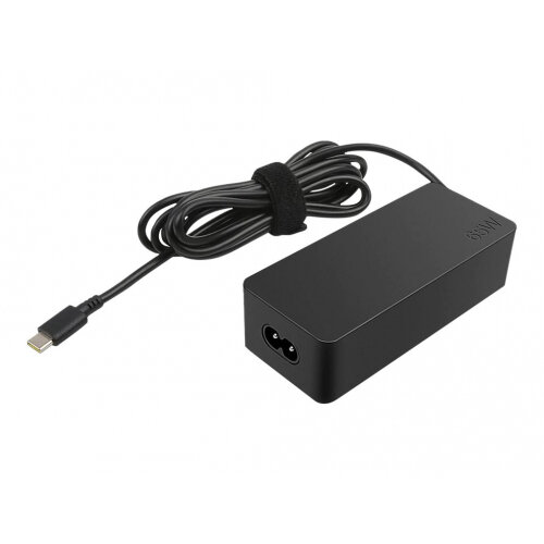 Lenovo 65W Standard AC Adapter (USB Type-C) - Power adapter - AC 100-240 V - 65 Watt - for 100e Chromebook (2nd Gen) MTK.2; K14 Gen 1; ThinkPad L13 Gen 2; T14s Gen 2; X13 Gen 2
