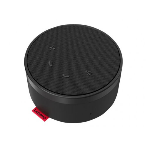 Lenovo Go - Speakerphone hands-free - wired - USB-C - storm grey, thunder black - Certified for Microsoft Teams - for ThinkCentre M70q Gen 2; ThinkPad E14 Gen 4; E15 Gen 4; ThinkStation P360; V15