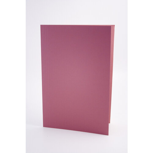 Guildhall Square Cut Folder Manilla Foolscap 250gsm Pink (Pack 100) - FS250-PNKZ