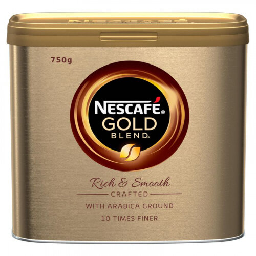 Nescafe Gold Blend Instant Coffee 750g (Single Tin) - 12339209