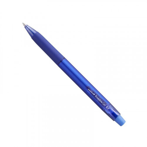 uniball Erasable URN18107 Gel Retractable Pen 0.7mm Tip Blue (Pack