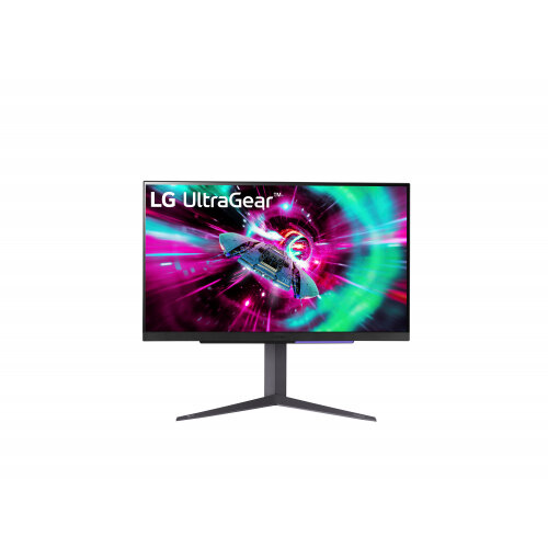 LG 27GR93U-B computer monitor 68.6 cm (27") 3840 x 2160 pixels 4K Ultra HD LED Black, Grey, Purple