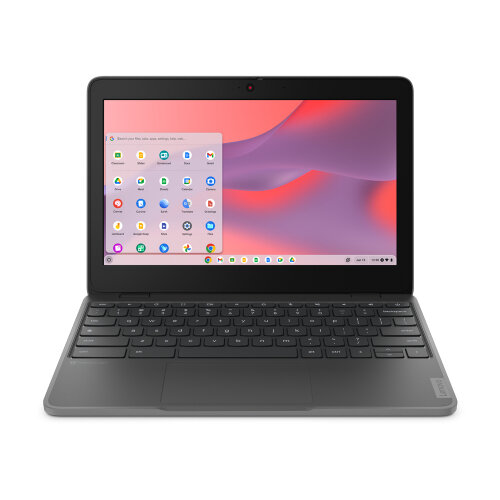 Lenovo 100e Chromebook 29.5 cm (11.6") HD MediaTek 520 4 GB LPDDR4x-SDRAM 32 GB eMMC Wi-Fi 6 (802.11ax) ChromeOS Grey