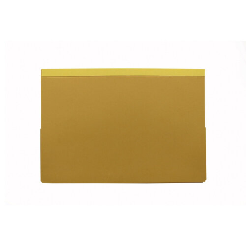 Exacompta Guildhall Double Pocket Wallet 315gsm Yellow A4/Foolscap (Pack of 25) 218-YLWZ