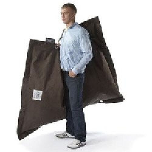 Brown Strapping Bean Bag Large For Indoor and Outdoor Use Brown Strapping Bean Bag Large For Indoor and Outdoor Use