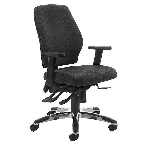 Cappela Agility High Back Ergonomic Posture Office Chair Black Kf73885