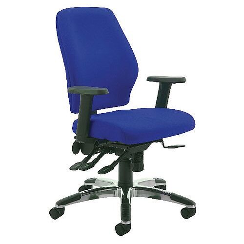 Cappela Agility High Back Ergonomic Posture Office Chair Blue Kf73886