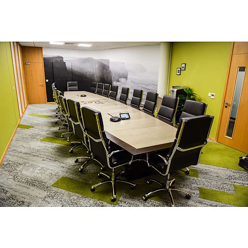 Clare County Council Boardroom Fitout by HuntOffice Interiors