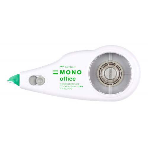 Tombow MONO Office CXE4 Refillable Correction Tape Roller 4.2mmx14m White