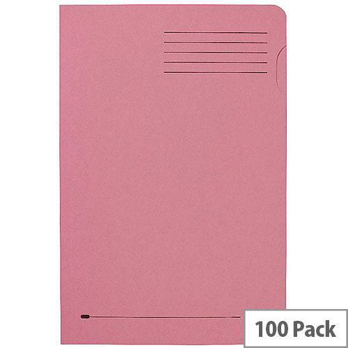 Elba Foolscap Square Cut Folder Recycled Mediumweigh 285gsm Manilla Pink Pack 100 Ref 100090221 Elba Foolscap Square Cut Folder Recycled Mediumweigh 285gsm Manilla Pink Pack 100 Ref 100090221