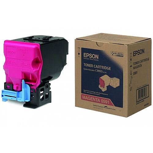 Epson S050591 Magenta Laser Toner Cartridge C13S050591 6000+ Pages Epson S050591 Magenta Laser Toner Cartridge C13S050591 6000+ Pages