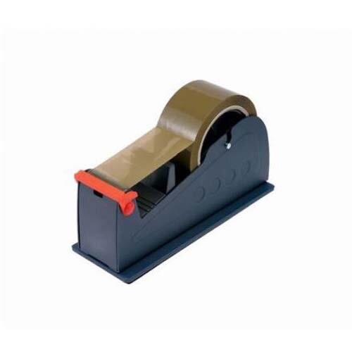 Pacplus Heavy Duty Bench Dispenser for 50mm Tapes Blue HuntOffice.co.uk