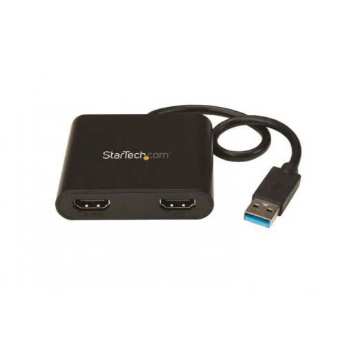 StarTech USB 3.0 to Dual HDMI Adapter 4K HuntOffice.co.uk
