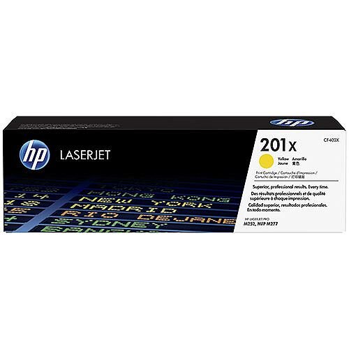 HP 201X Original JetIntelligence LaserJet Toner Cartridge High Yield Yellow CF402X HP 201X Original JetIntelligence LaserJet Toner Cartridge High Yield Yellow CF402X
