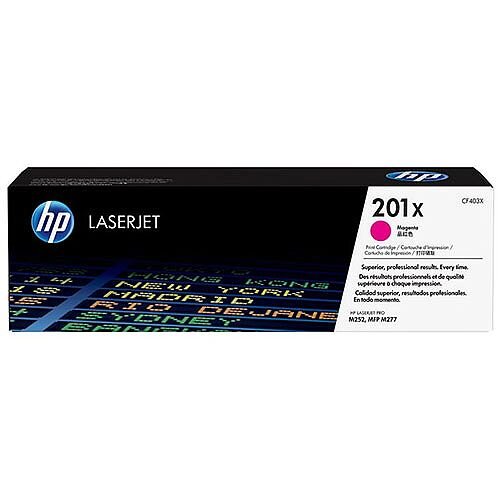 HP 201X Original JetIntelligence LaserJet Toner Cartridge High Yield Magenta CF403X