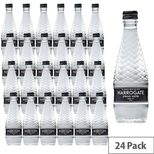 Harrogate Spring Bottled Water Still Glass 330ml Pack of 24